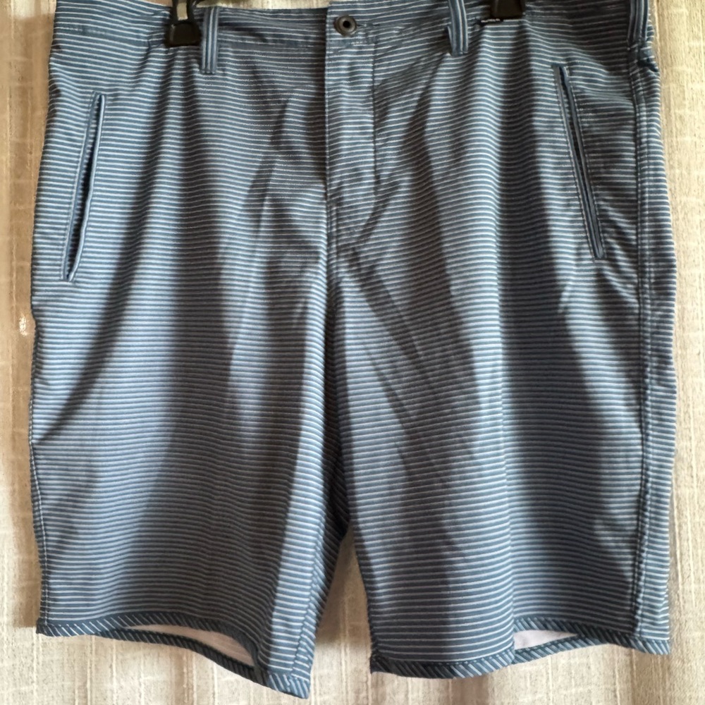 Hurley Black Jacket with Blue Pinstripe Interior